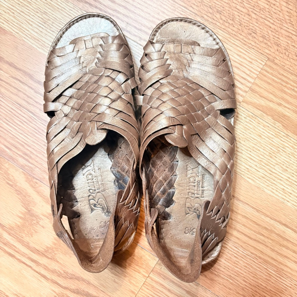 Brand X Leather Sandals Size 9 - Picture 9 of 9